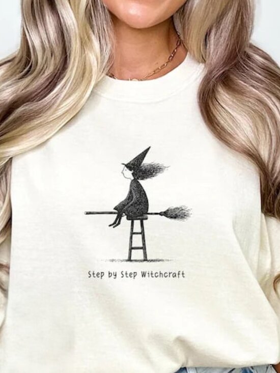 Tops - Funny Halloween Witch Shirt, Cute Witch Tee